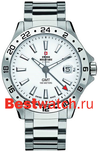 Часы Swiss Military Worldtraveller 20079ST-2M